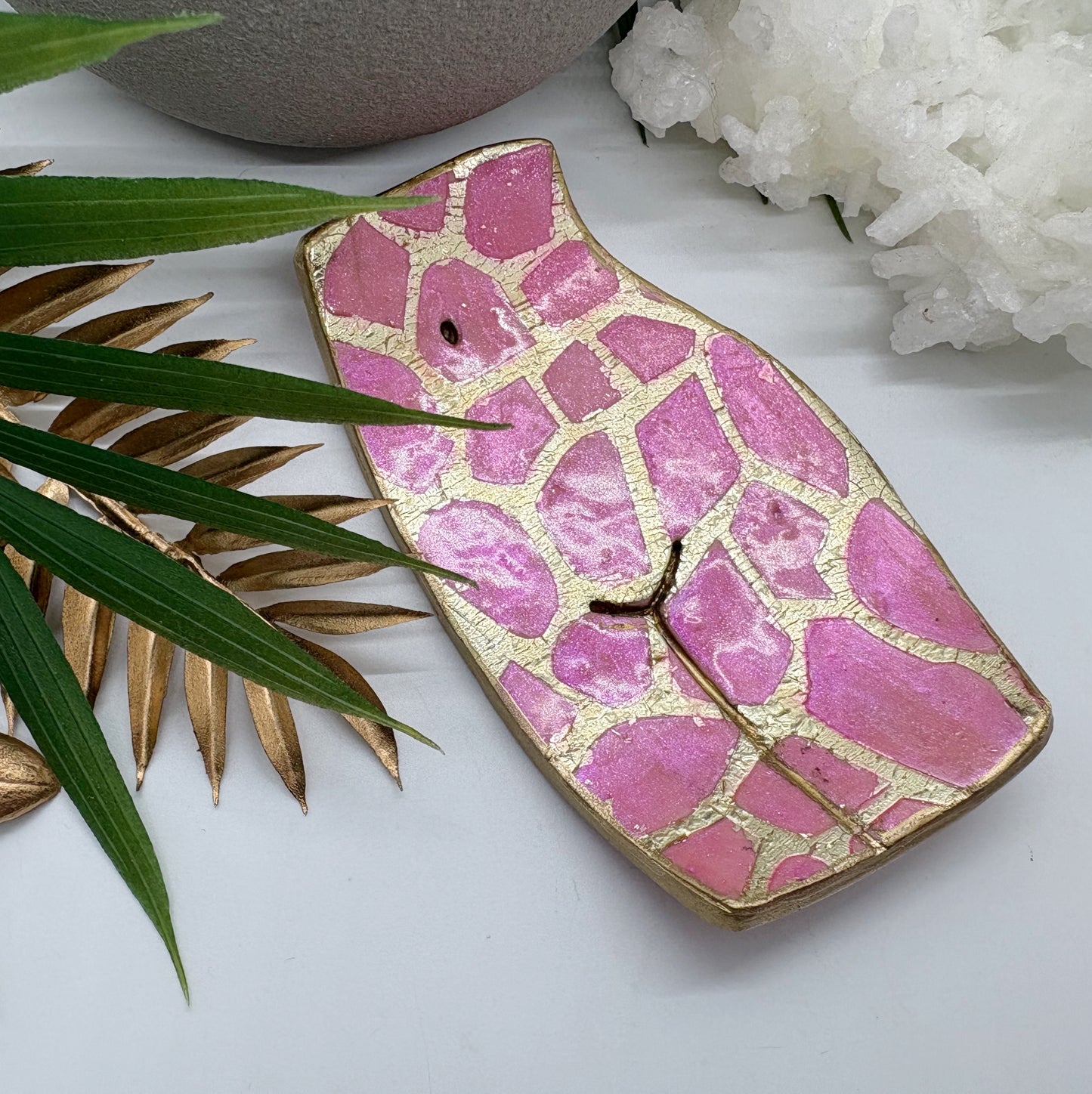 Femme Trinket Dish in Pearl Pink