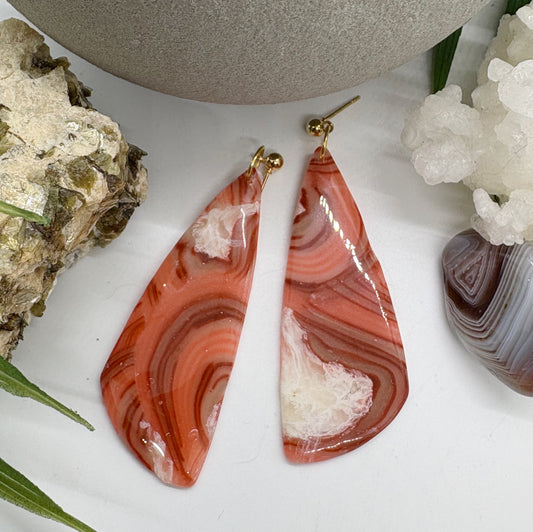 Ally in Pink Botswana Agate