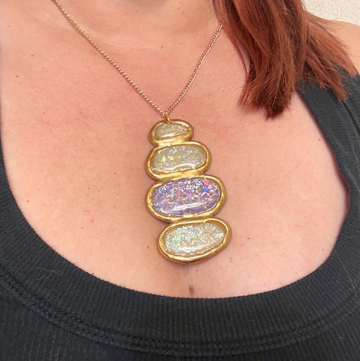 Helaena necklace in Amethyst