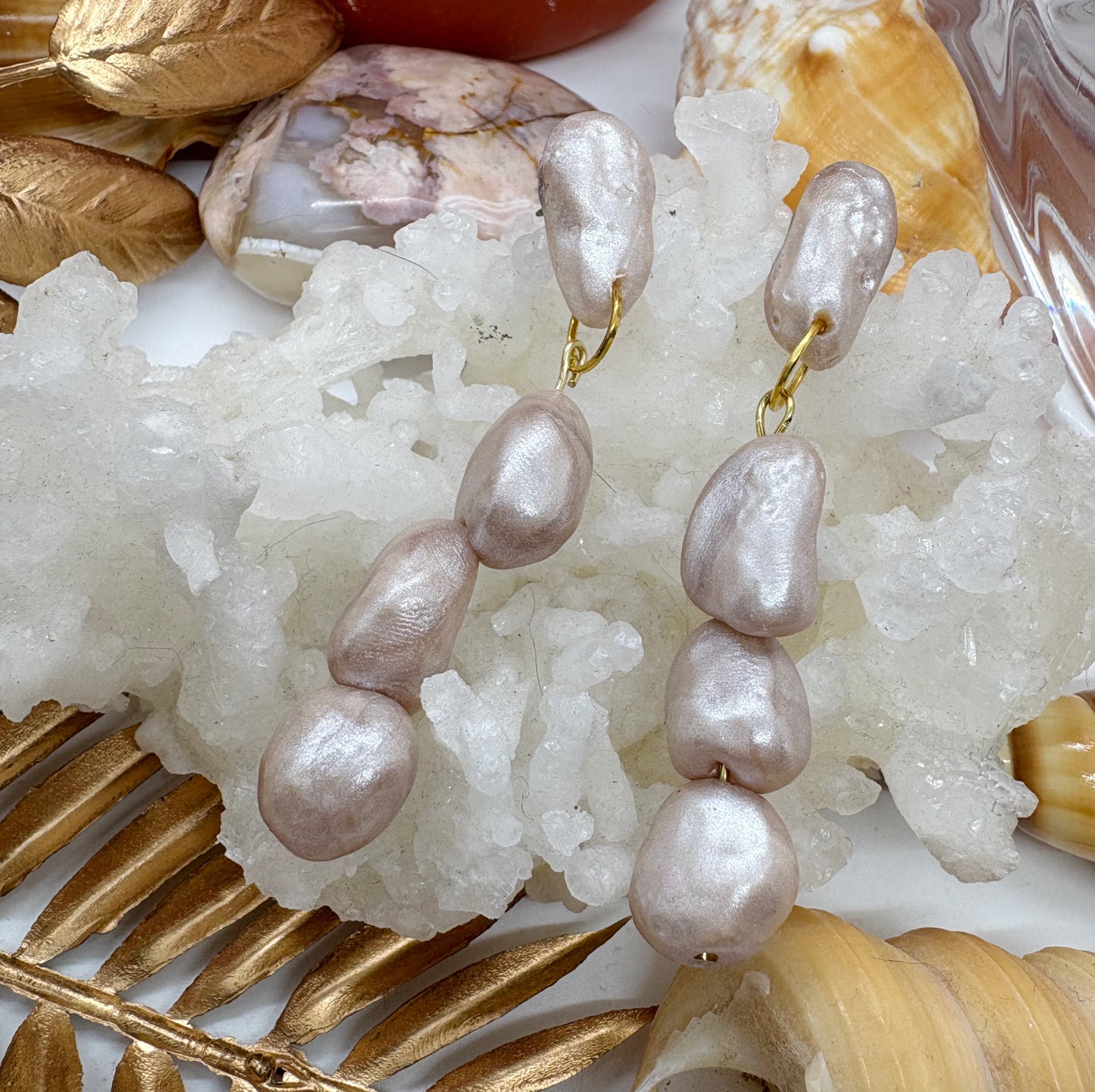 Keshi pearls