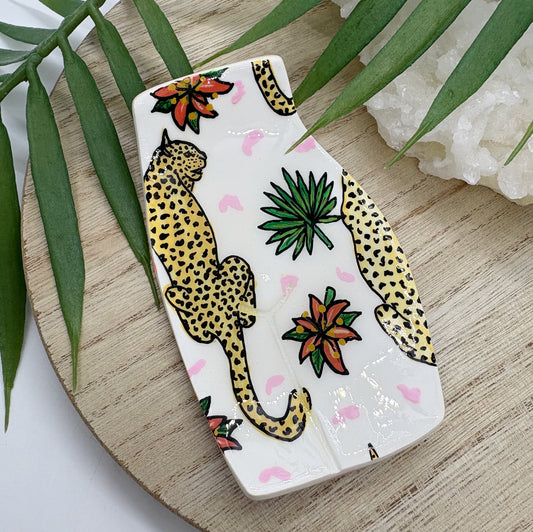 Femme Trinket Dish in Leopard