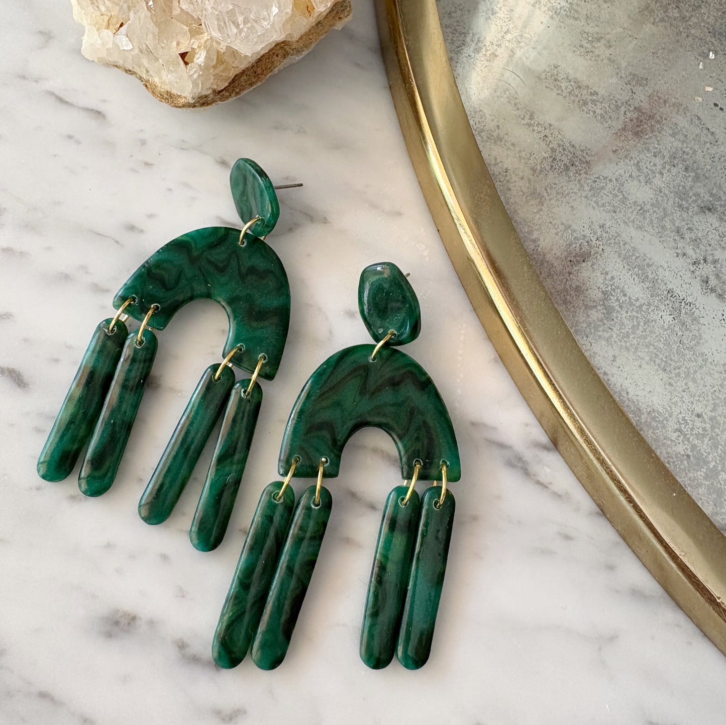Rachel in Malachite