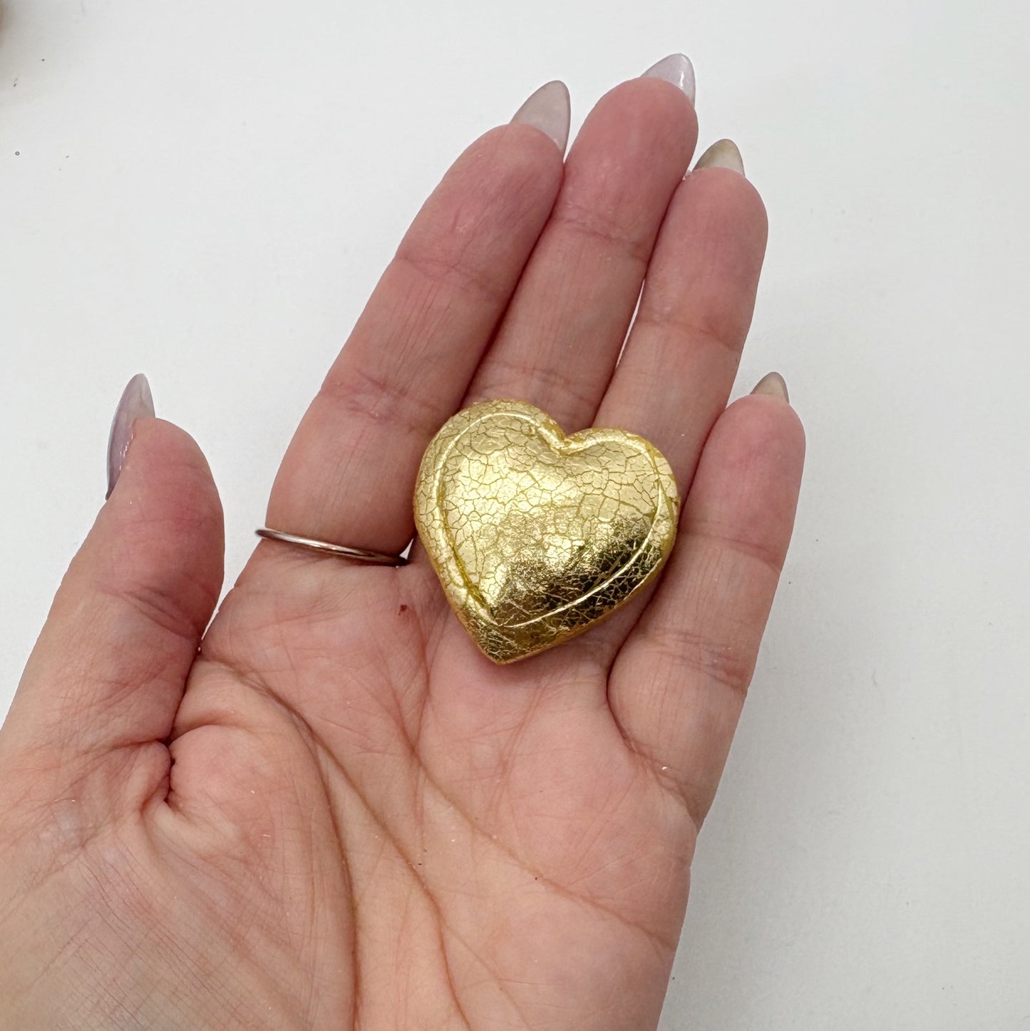 Big Hearted in Gilded Gold