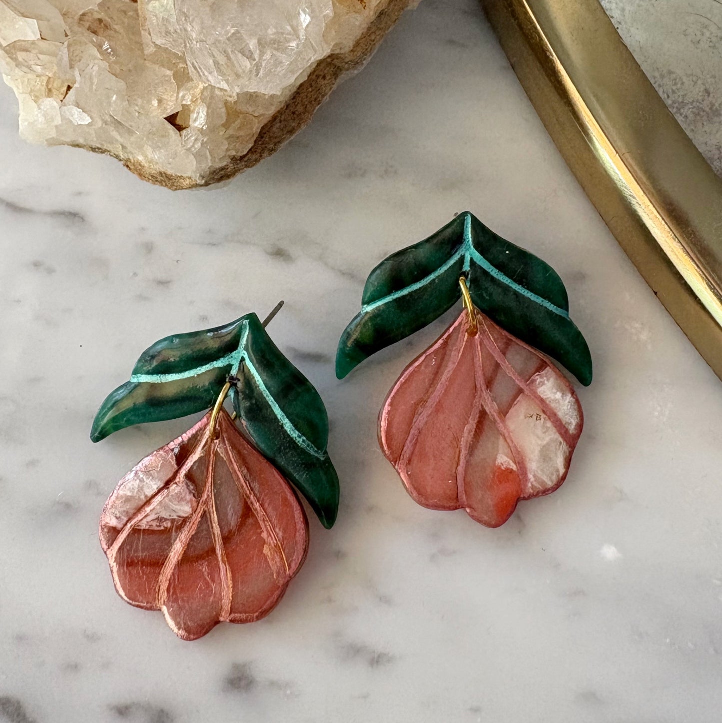 Flora in Pink Botswana Agate