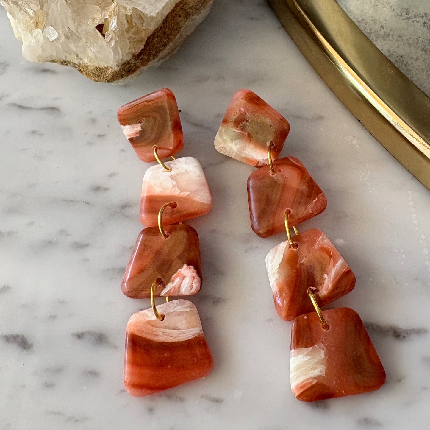 Ofelia in Pink Botswana Agate