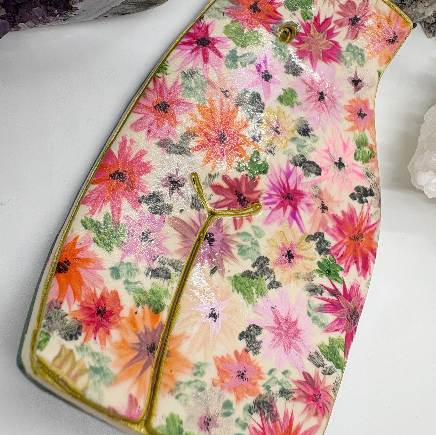 Femme Trinket Dish in Spring Florals