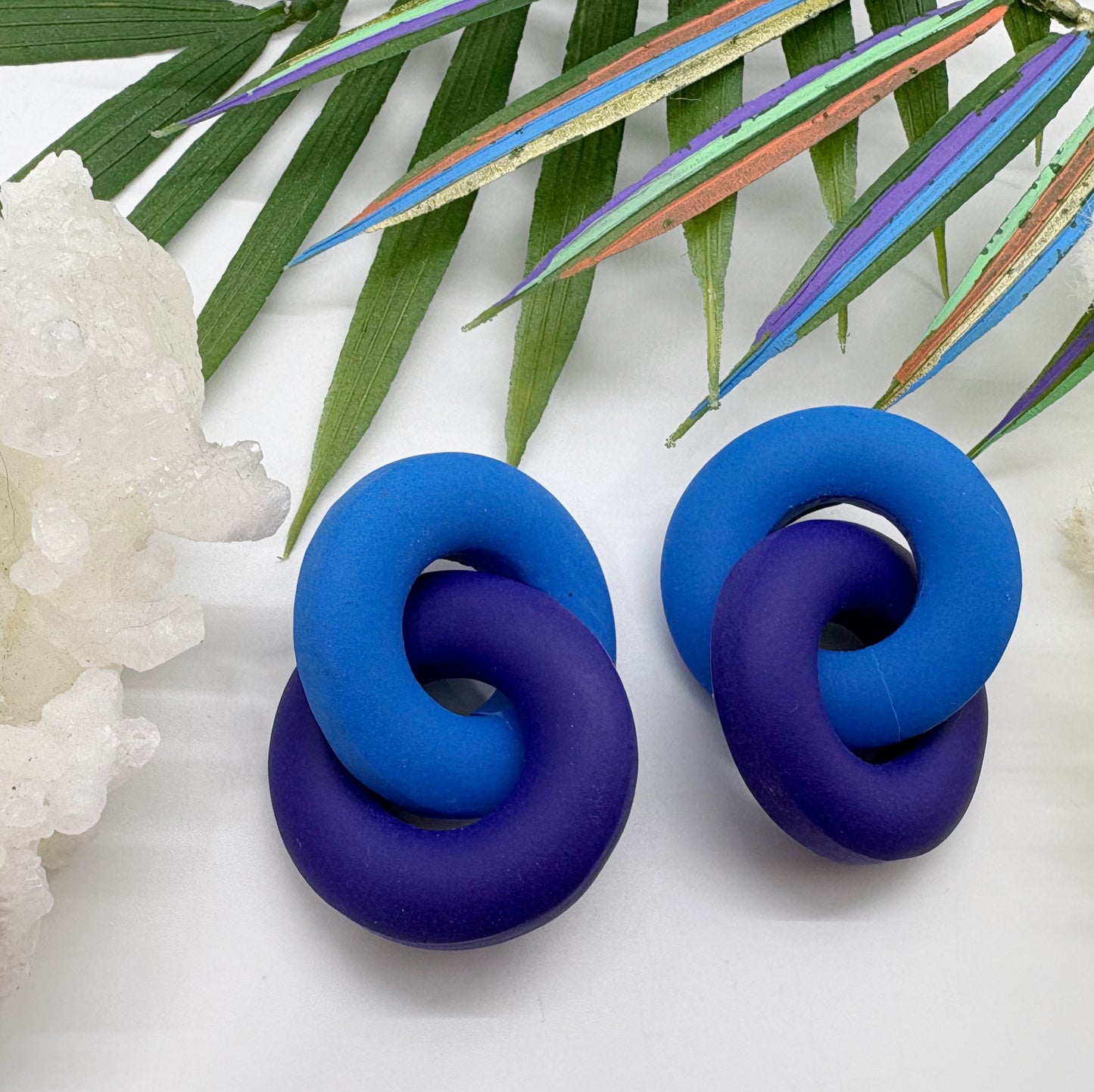 Grace Links In Indigo/Cobalt