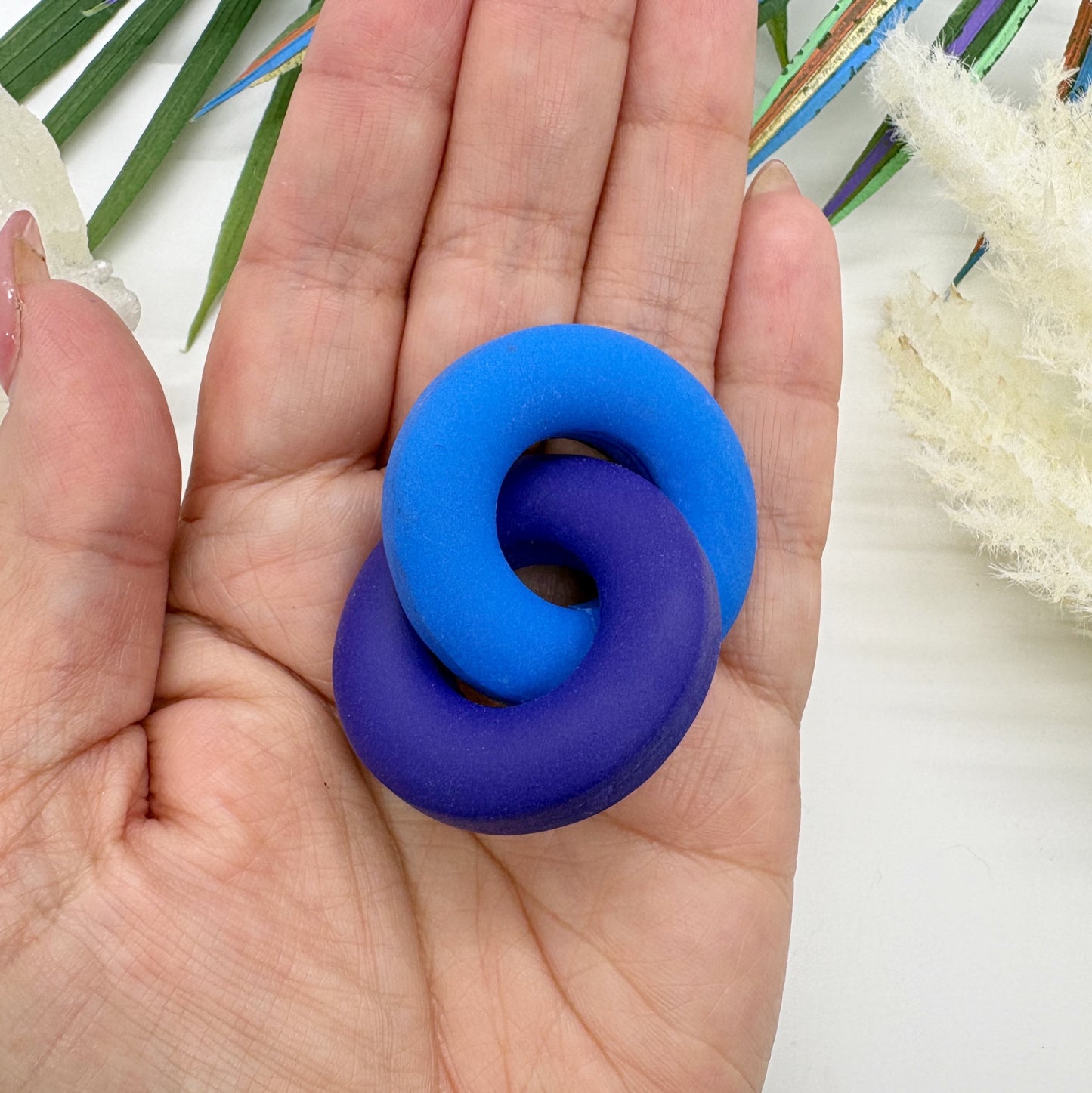 Grace Links In Indigo/Cobalt