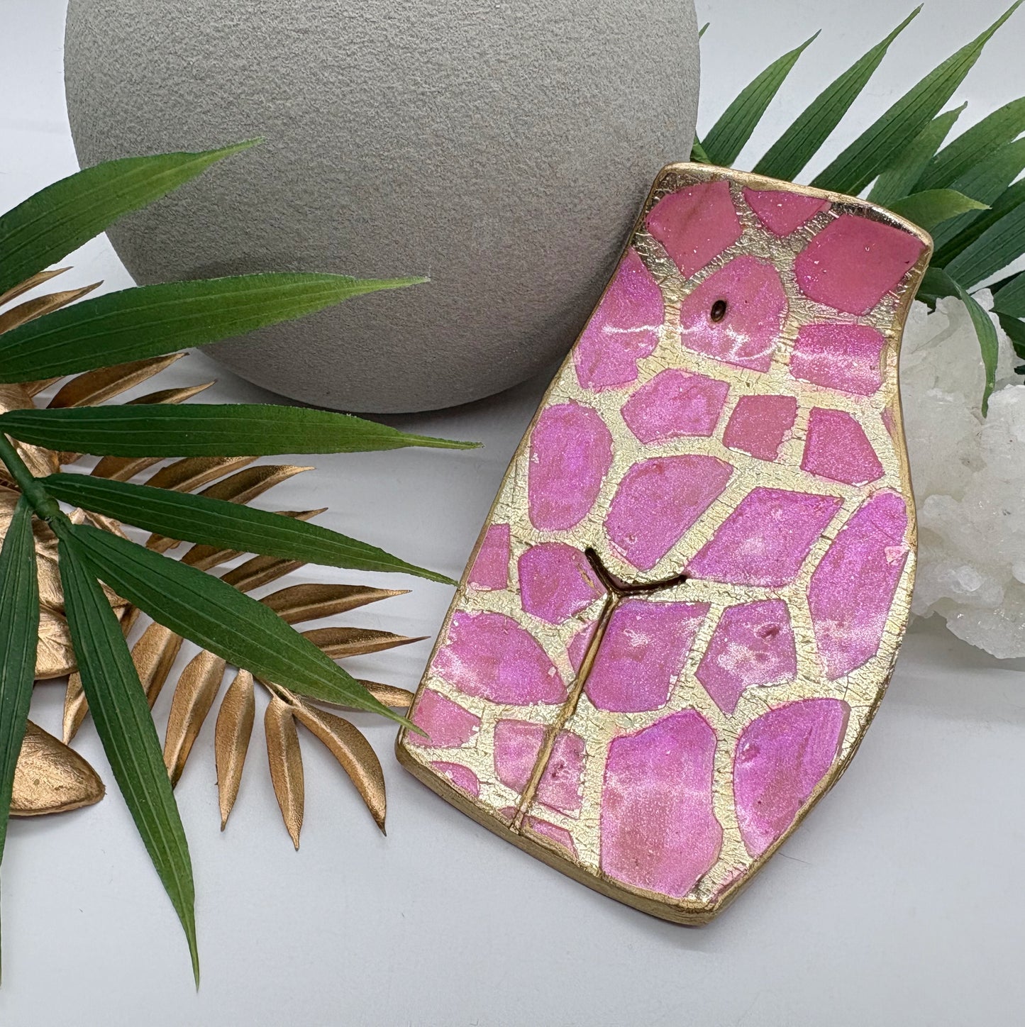 Femme Trinket Dish in Pearl Pink