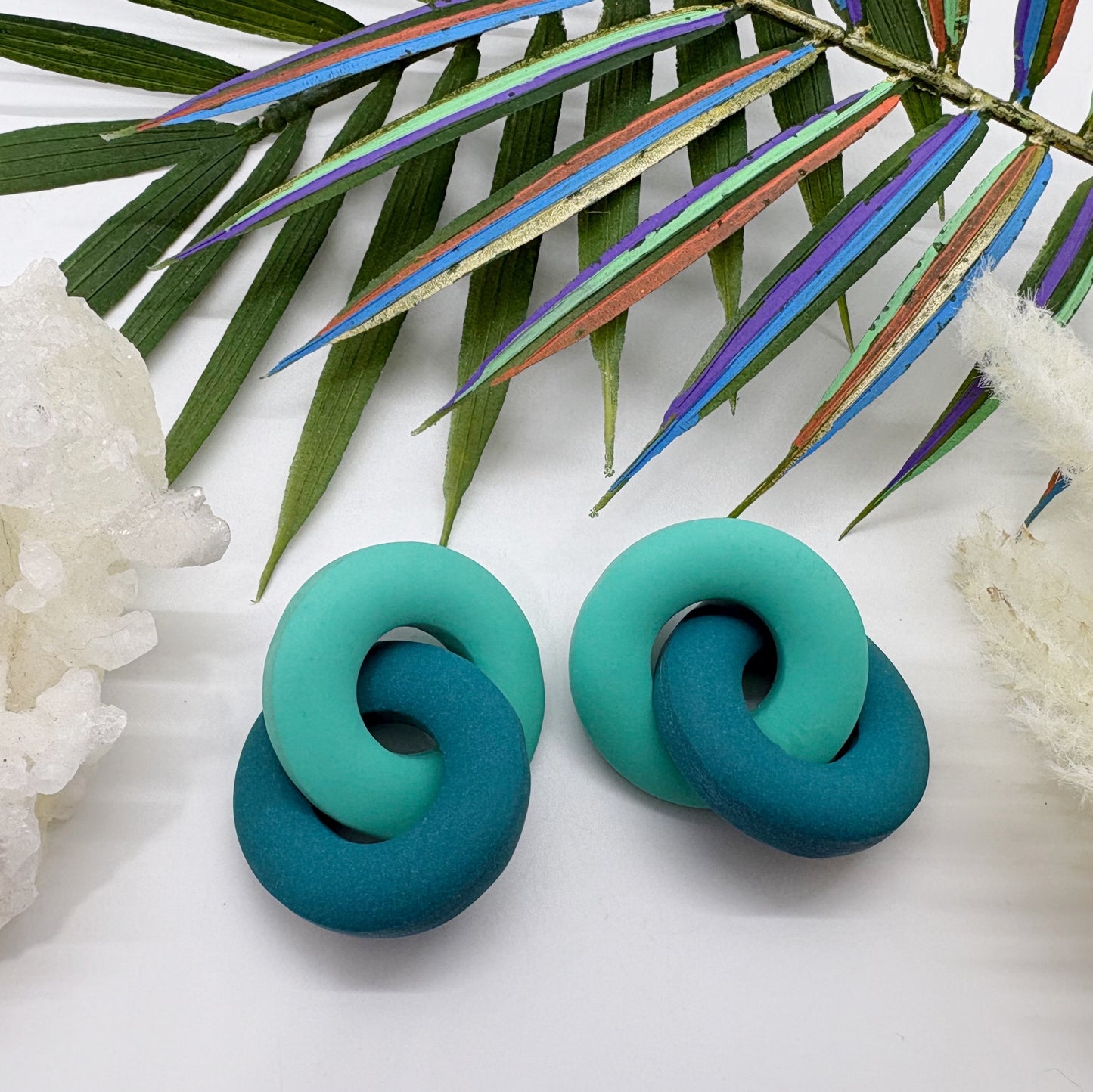Grace Links In Teal/Ocean