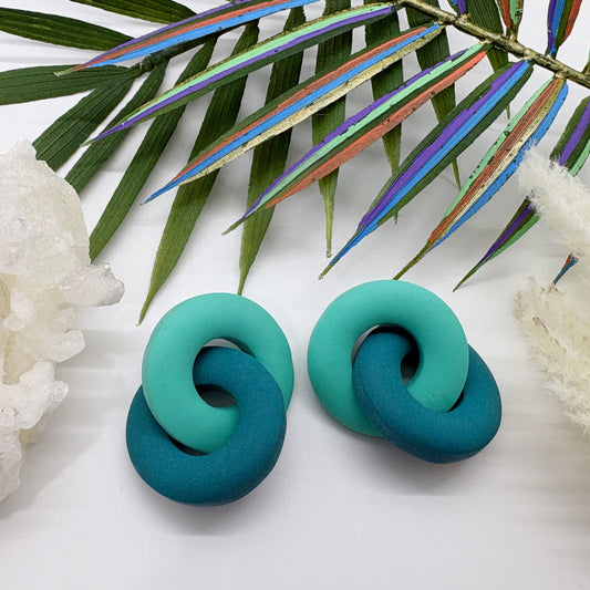 Grace Links In Teal/Ocean