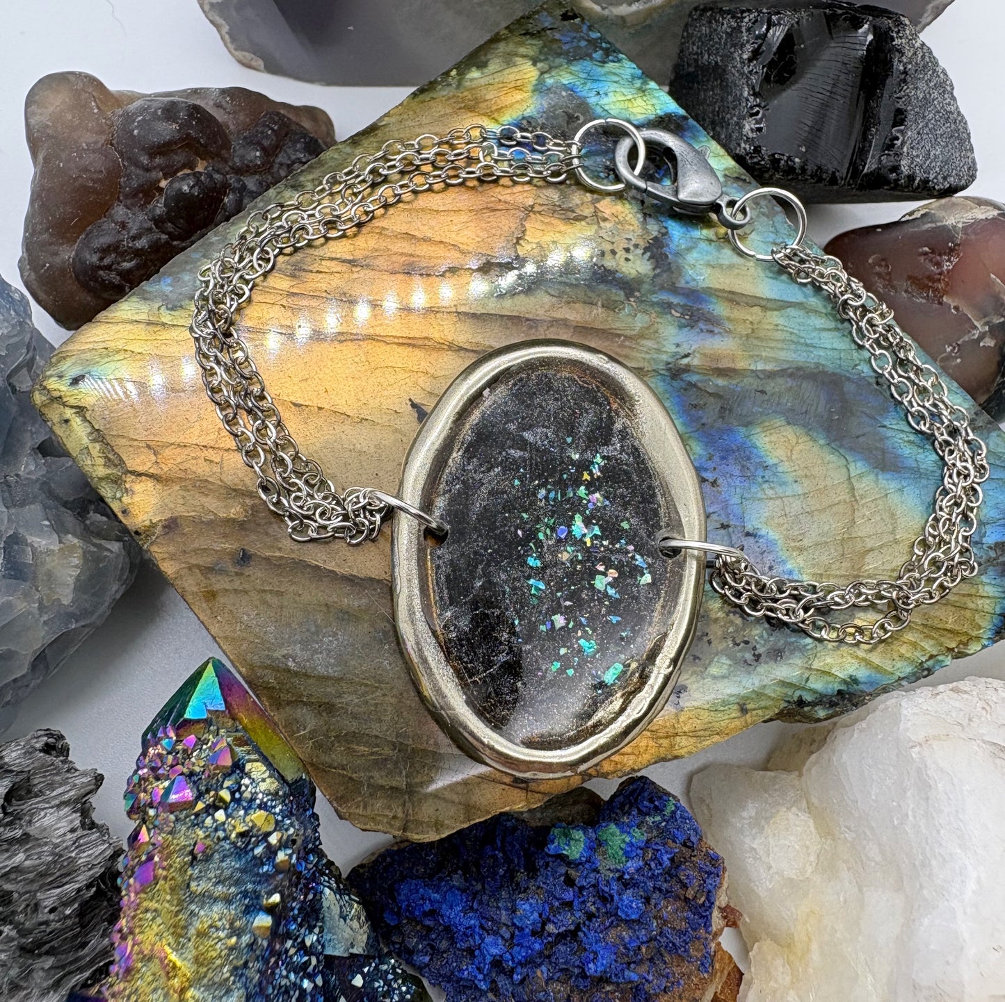 Helaena Bracelet in Black Opal