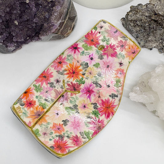 Femme Trinket Dish in Spring Florals