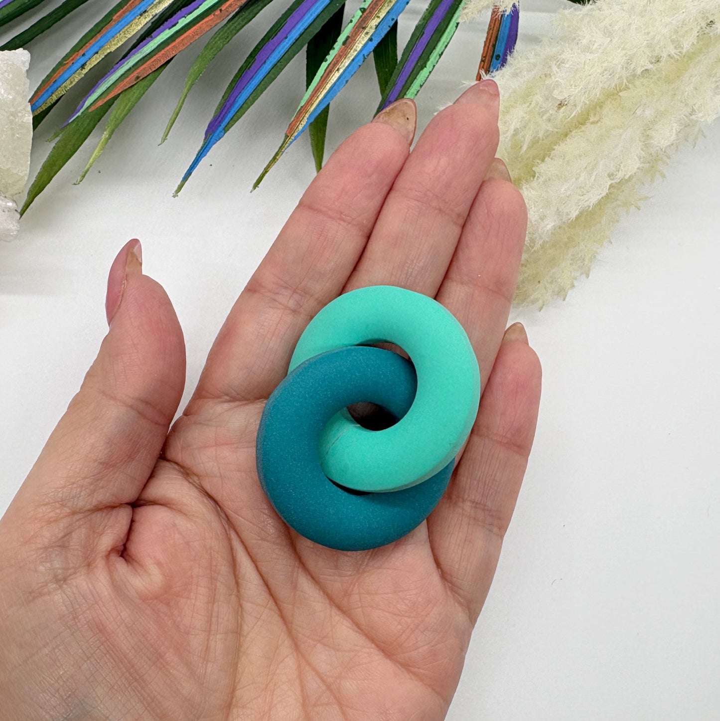 Grace Links In Teal/Ocean