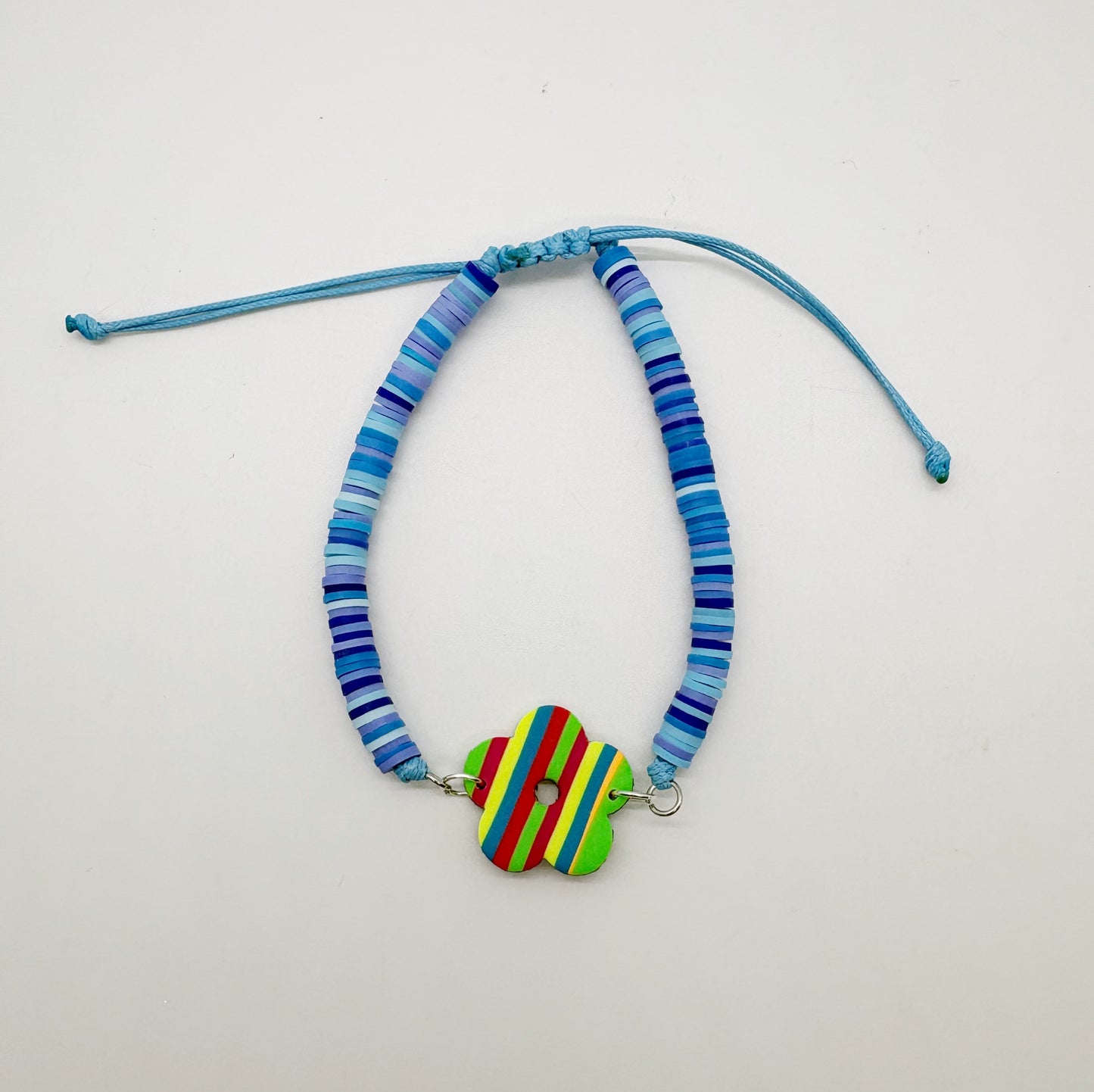 Flower Power Bracelet in Neon